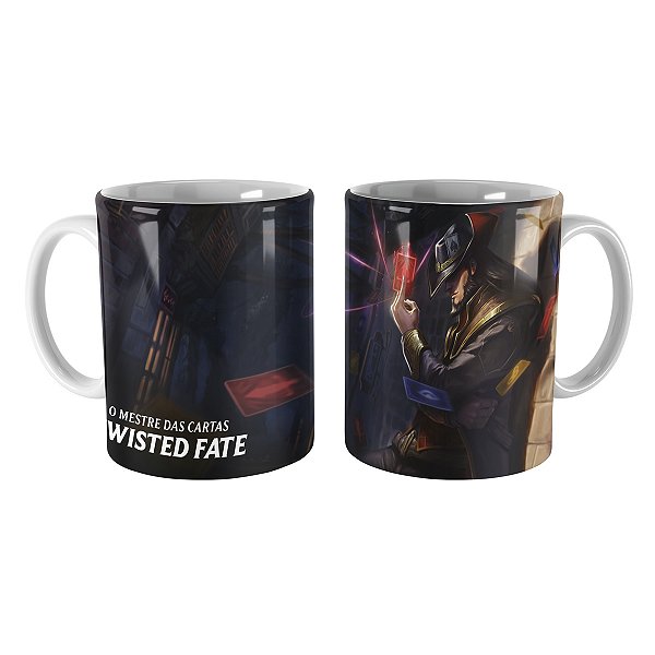 Caneca Twisted Fate League of Legends Lol