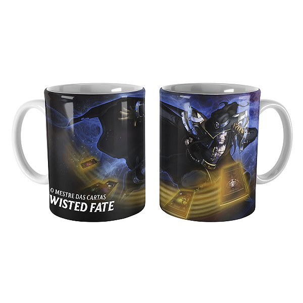 Caneca PAX Twisted Fate League of Legends Lol