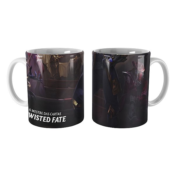 Caneca Twisted Fate Valete de Copas League of Legends Lol