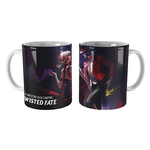 Caneca Twisted Fate Dançarino de Tango League of Legends Lol