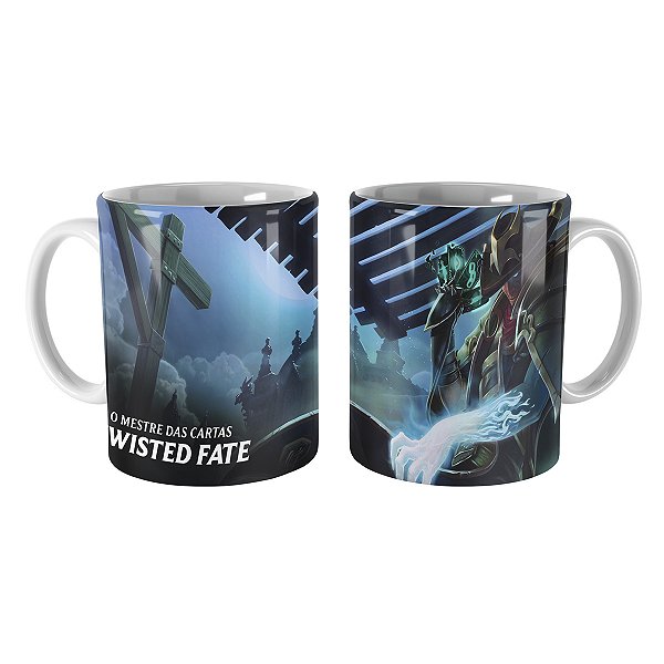 Caneca Twisted Fate do Submundo League of Legends Lol