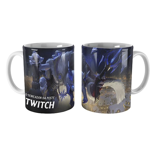 Caneca Twitch Rei Gelado League of Legends Lol