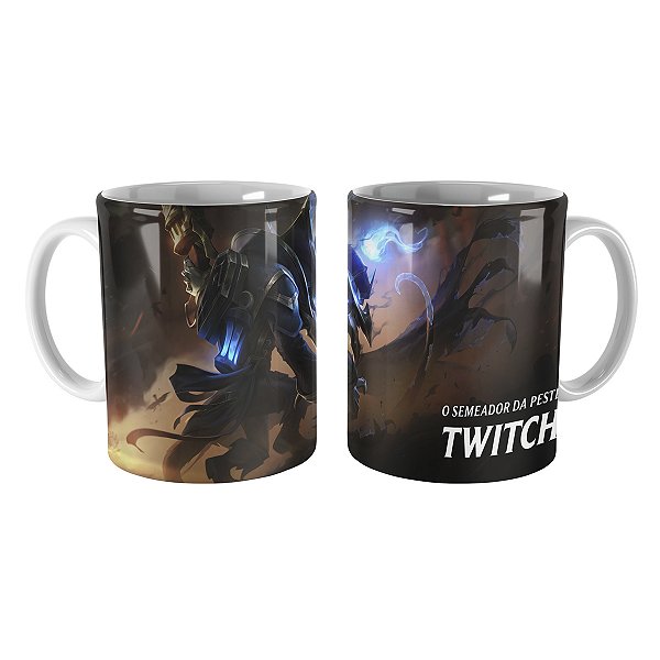Caneca Twitch Velho Oeste League of Legends Lol