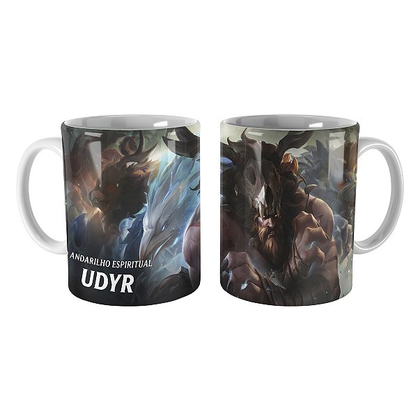 Caneca Udyr Xamã League of Legends Lol