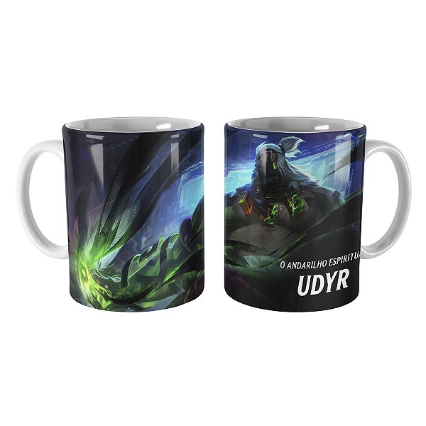 Caneca Udyr Tinta Sombria League of Legends Lol