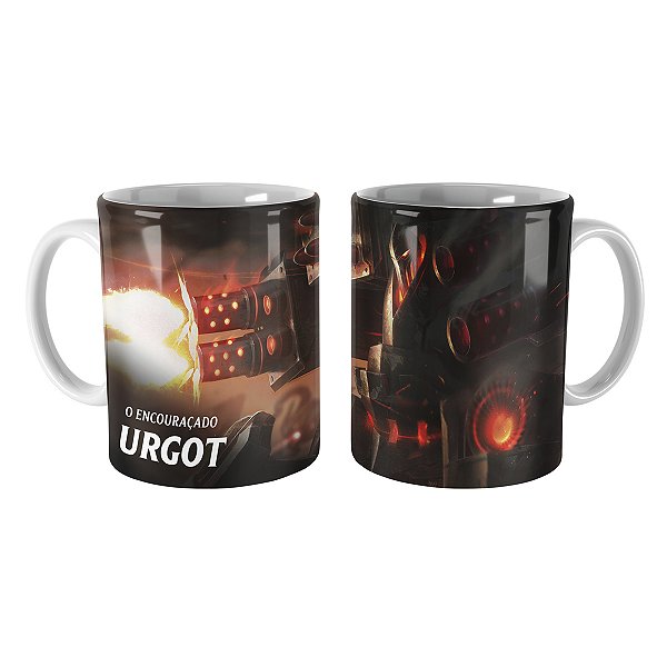 Caneca Urgot Máquina de Combate League of Legends Lol