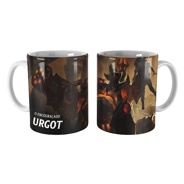 Caneca Urgot Velho Oeste League of Legends Lol
