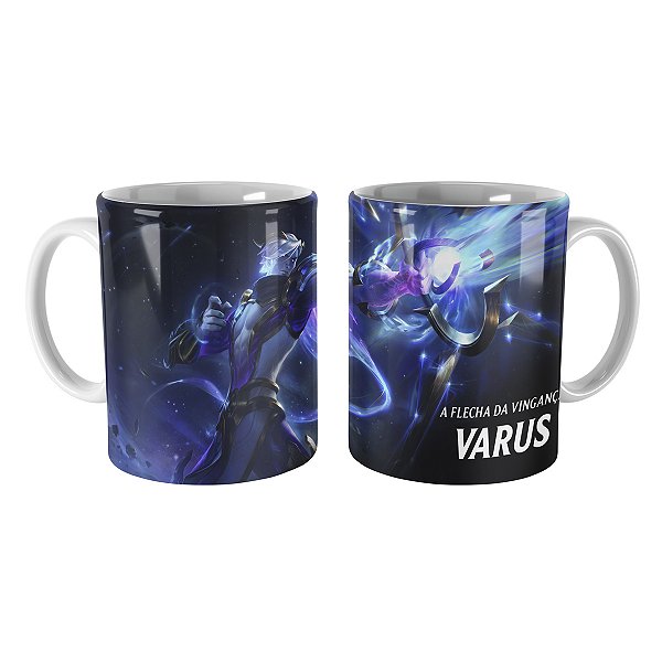 Caneca Varus Caçador Cósmico League of Legends Lol