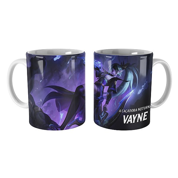 Caneca Vayne Florescer Espiritual League of Legends Lol