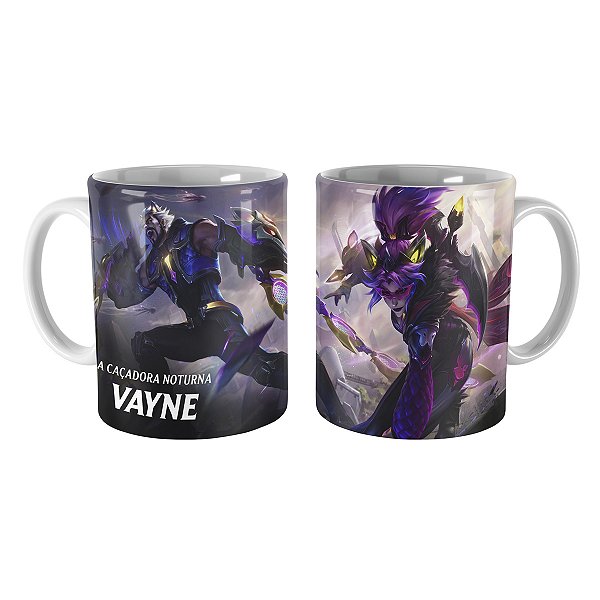 Caneca Vayne Morcego de Batalha League of Legends Lol