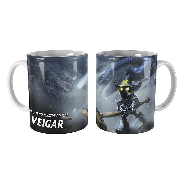 Caneca Veigar Curling League of Legends Lol