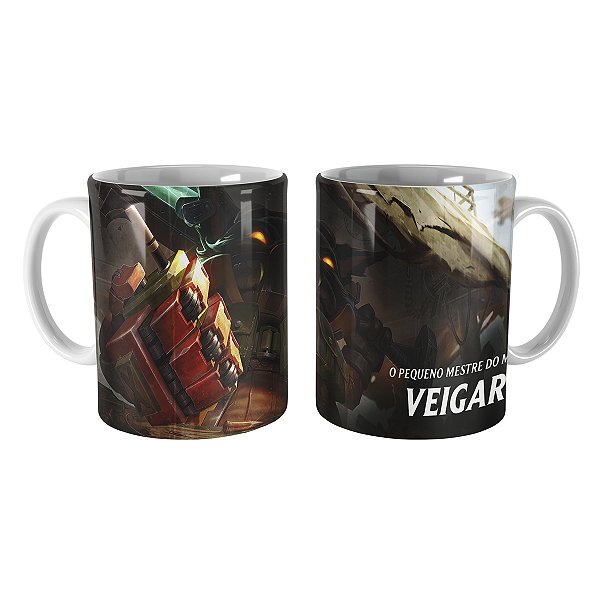 Caneca Veigar Esquadrão Ômega League of Legends Lol