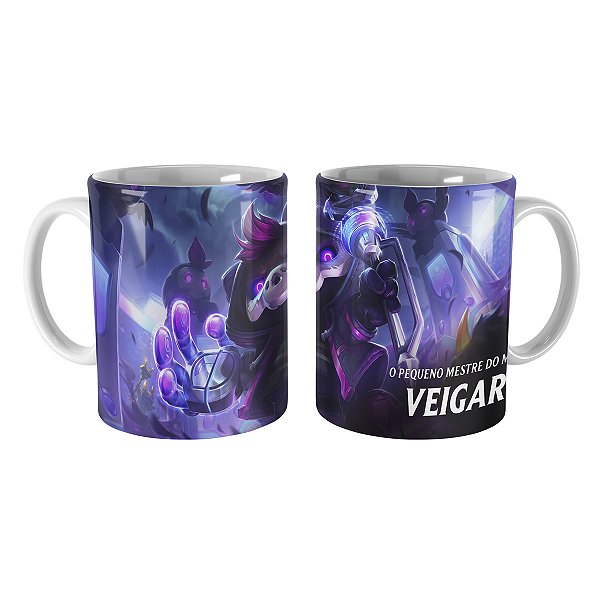 Caneca Veigar Domador de Monstros League of Legends Lol