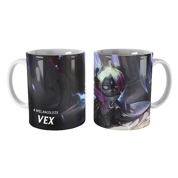 Caneca Vex Emissária da Luz League of Legends Lol