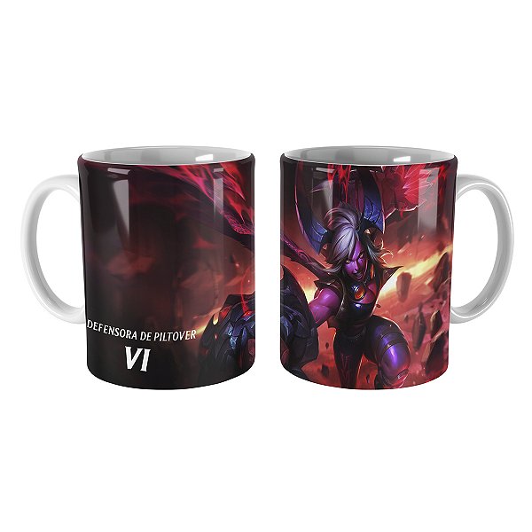 Caneca Vi Demoníaca League of Legends Lol