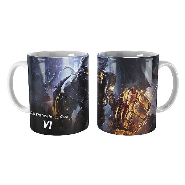 Caneca PROJETO: Vi League of Legends Lol
