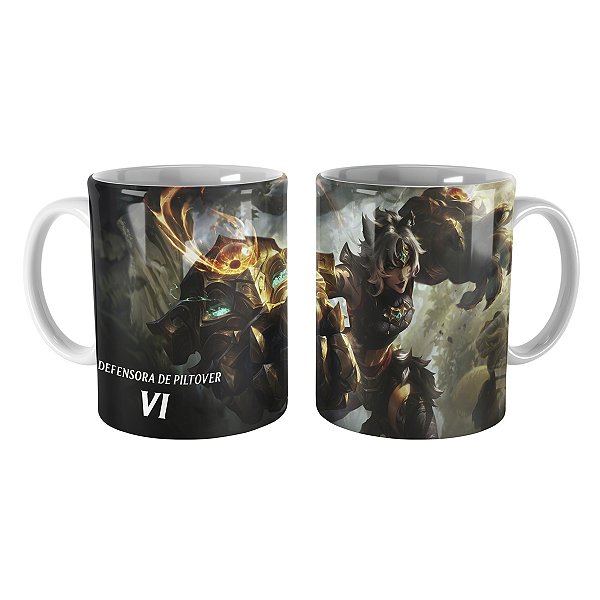 Caneca Vi Emboscada Primordial League of Legends Lol