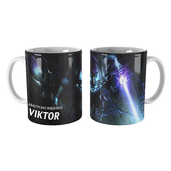 Caneca Viktor Jurado de Morte League of Legends Lol