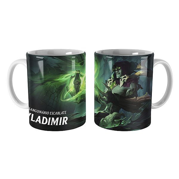 Caneca Vladimir Ladrão de Almas League of Legends Lol
