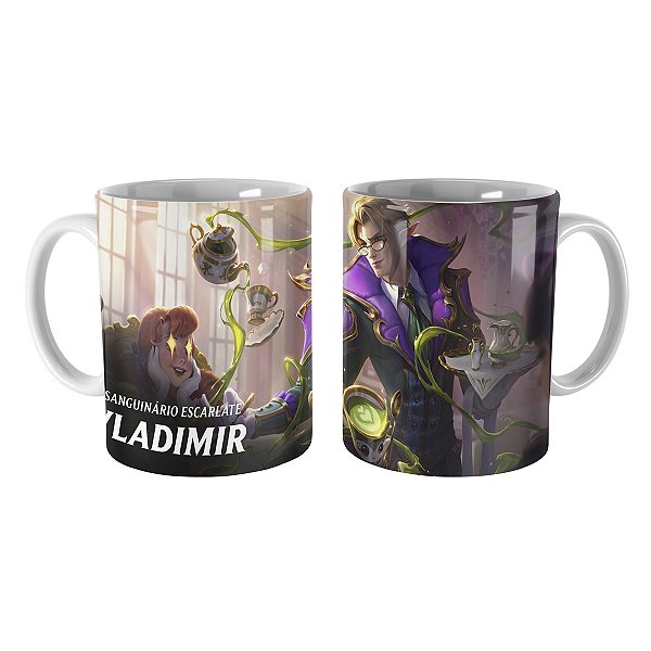 Caneca Vladimir Kawaii Café League of Legends Lol