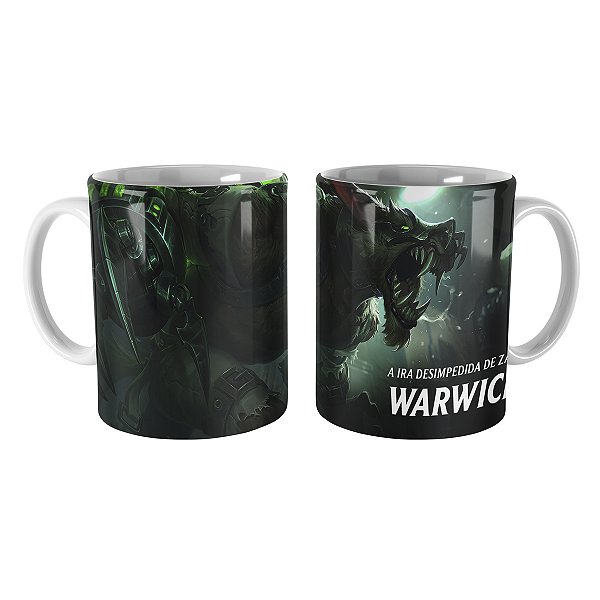 Caneca Warwick Selvagem League of Legends Lol