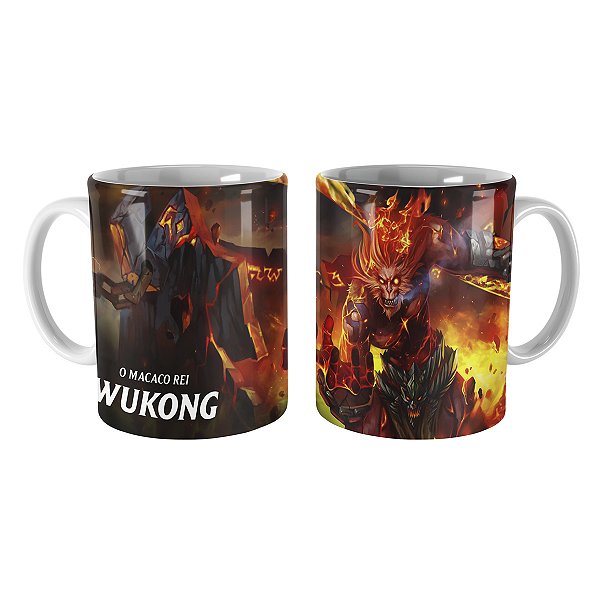 Caneca Wukong Incandescente League of Legends Lol