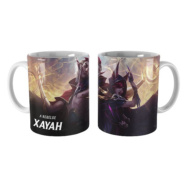 Caneca Xayah League of Legends Lol