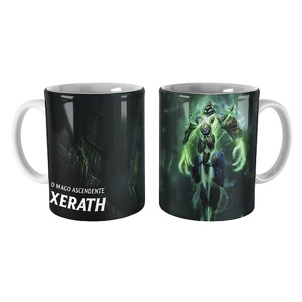 Caneca Xerath Rúnico League of Legends Lol