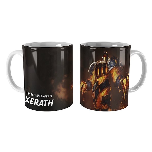 Caneca Xerath Terra Abrasada League of Legends Lol