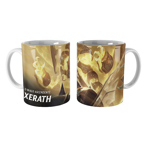 Caneca Xerath Guardião das Areias League of Legends Lol