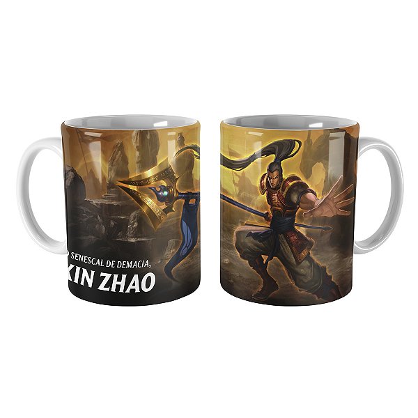 Caneca Xin Zhao Imperial League of Legends Lol