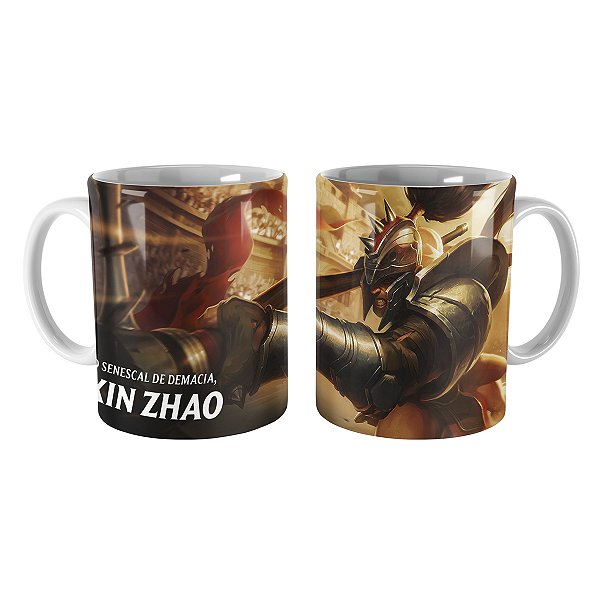 Caneca Xin Zhao Gladiador League of Legends Lol
