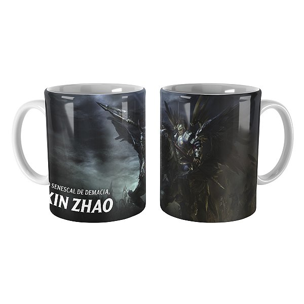 Caneca Xin Zhao Hussardo Alado League of Legends Lol