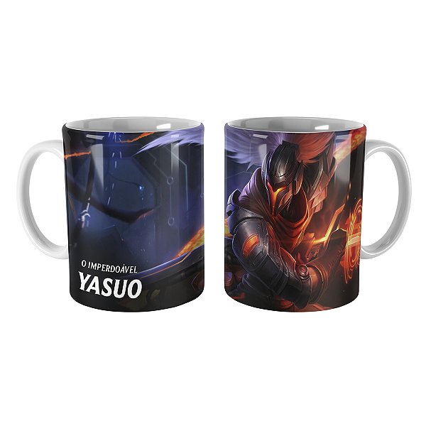 Caneca PROJETO: Yasuo League of Legends Lol