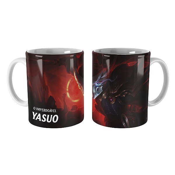Caneca Yasuo Lua Sangrenta League of Legends Lol