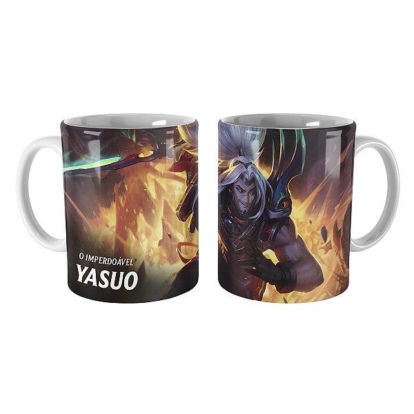 Caneca Yasuo Odisseia League of Legends Lol