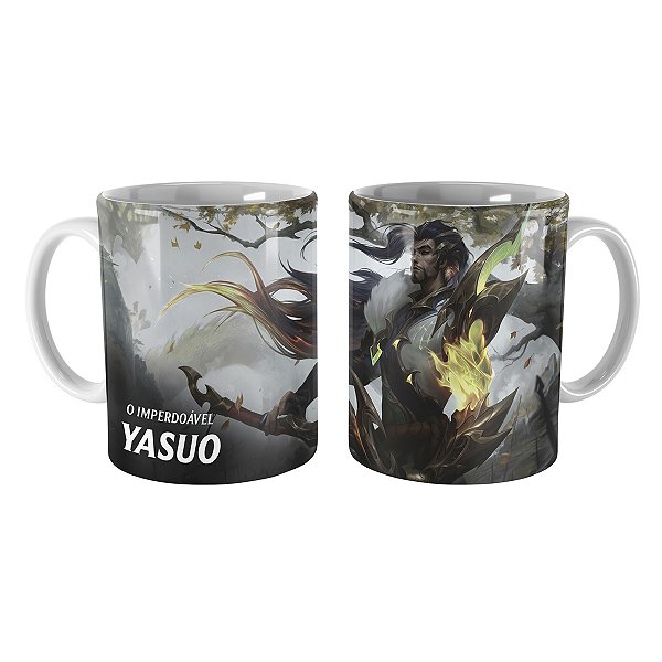 Caneca Yasuo Dragão da Verdade League of Legends Lol