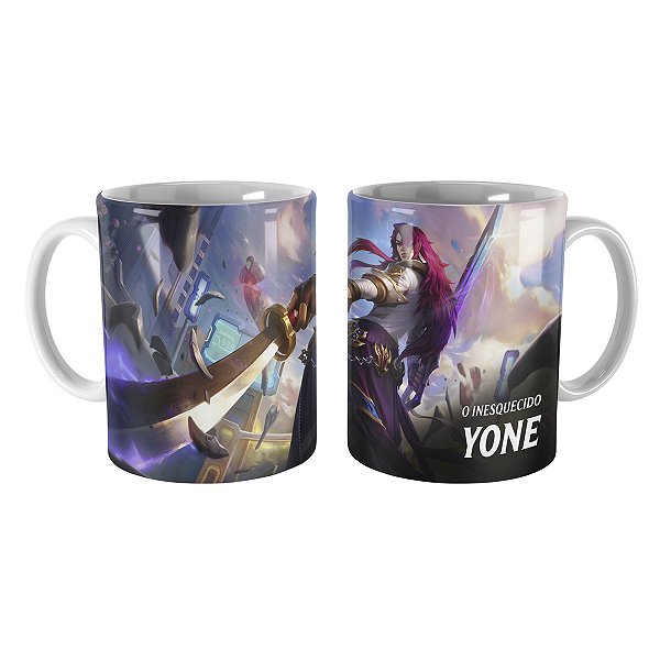 Caneca Yone Academia de Batalha League of Legends Lol