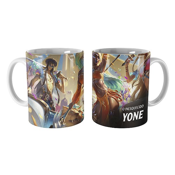 Caneca Yone Canção do Oceano League of Legends Lol