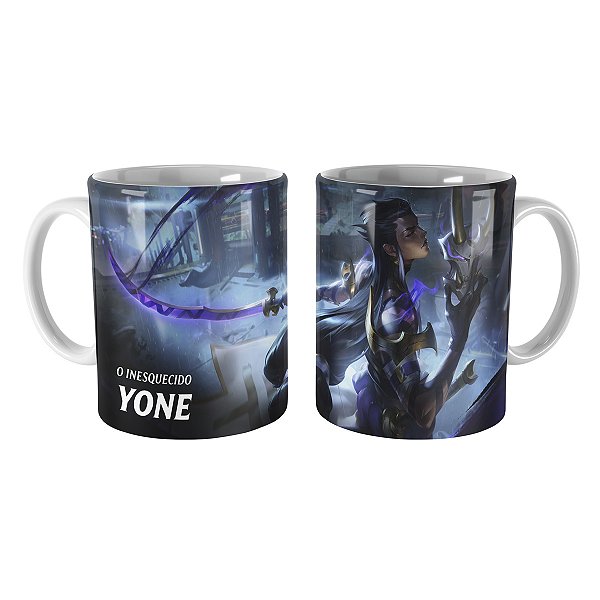 Caneca Yone Tinta Sombria League of Legends Lol