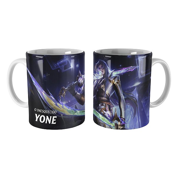 Caneca Yone HEARTSTEEL de Prestígio League of Legends Lol