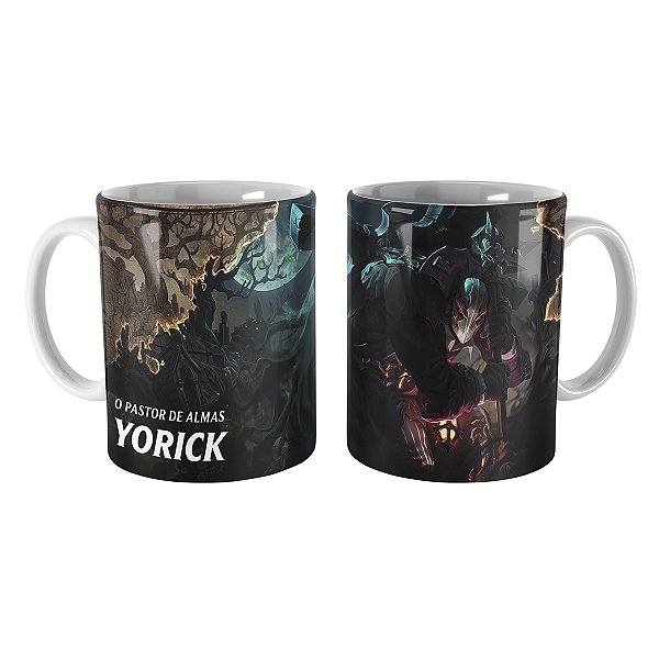 Caneca Yorick Necróforo League of Legends Lol