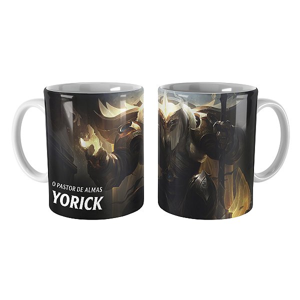 Caneca Yorick Arco Celeste League of Legends Lol