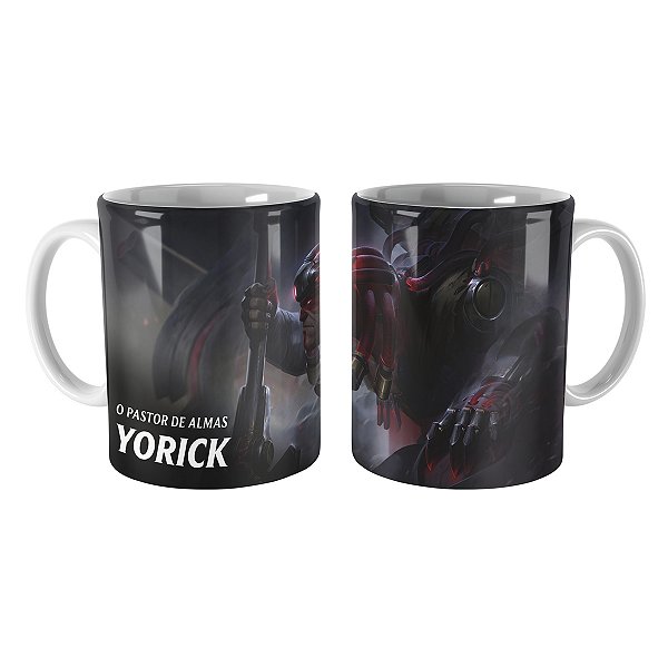 Caneca Yorick da Resistência League of Legends Lol