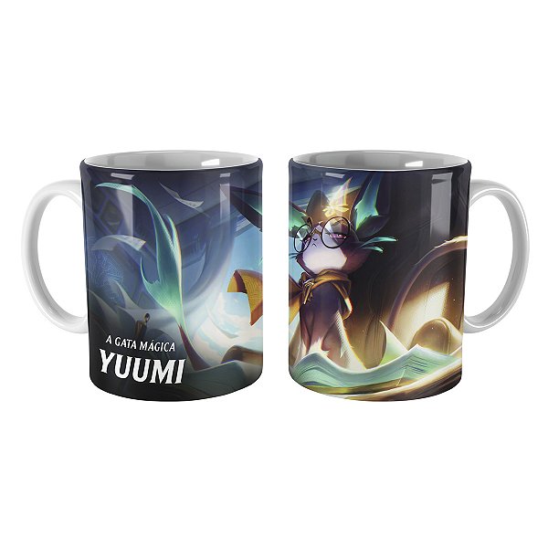 Caneca Yuumi Diretora da Academia League of Legends Lol