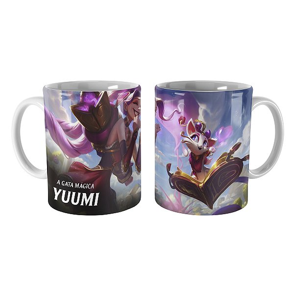 Caneca Yuumi Cupido Mortal League of Legends Lol