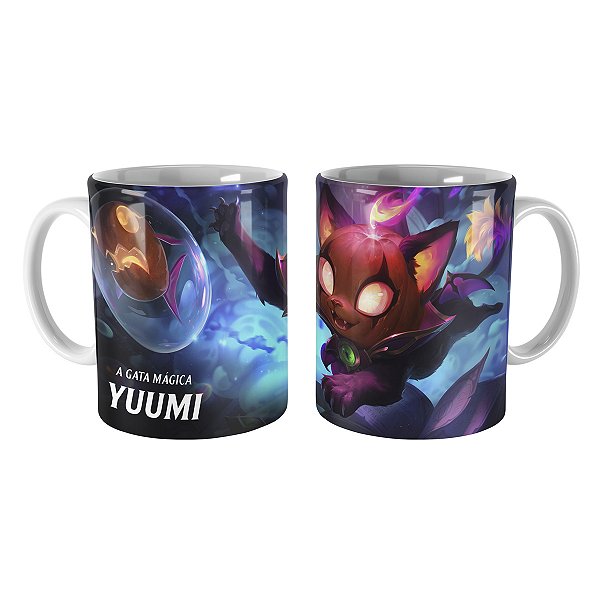 Caneca Yuumi Feiticeira League of Legends Lol