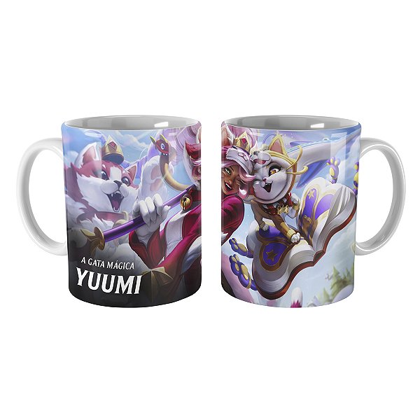 Caneca Yuumi Shiba League of Legends Lol
