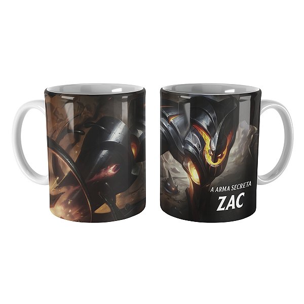 Caneca Zac Máquina de Combate League of Legends Lol