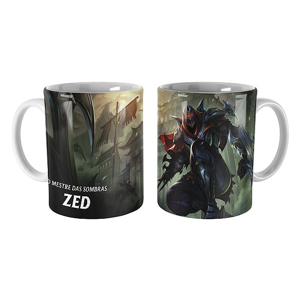 Caneca Zed League of Legends Lol
